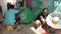 perhelatan Asian Games di Jakarta membawa berkah bagi pengerajin sovenir di Kota Solo.  Selain pesanan mereka juga mengikuti pameran di Jakarta dan Korea Selatan