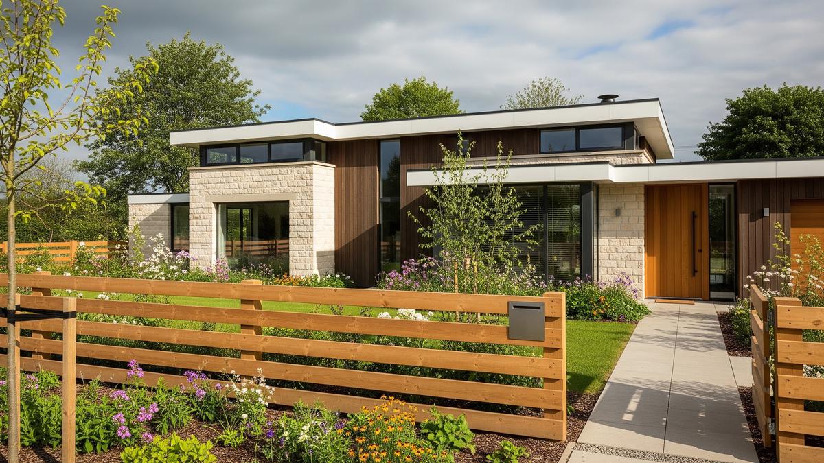 7 Inspirasi Pagar Rumah Desa Modern Tapi Tetap Alami, Eksterior Cantik yang Asri