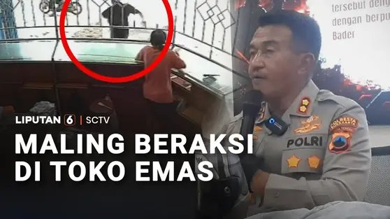 Pria Bawa Kabur Dua Cincin Emas dari Toko