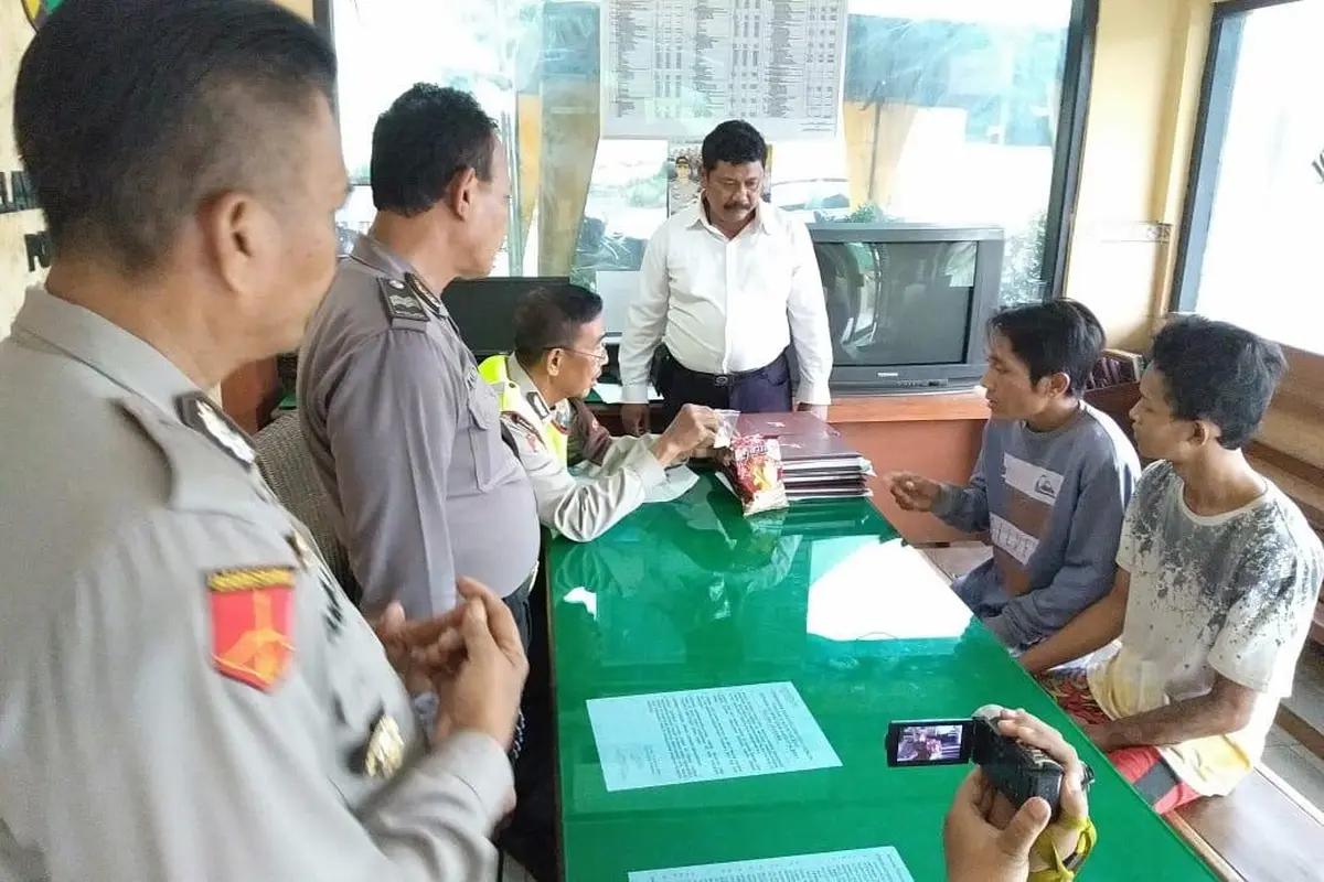 Kurir Narkoba Tertangkap