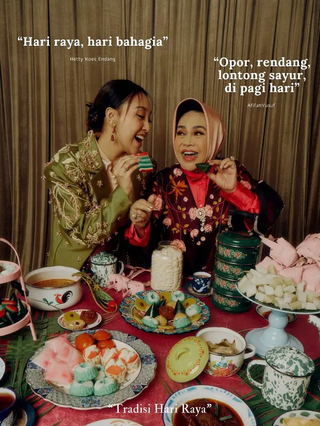 6 Potret Hetty Koes Endang dan Afifah Yusuf di Lagu 'THR', Kolaborasi Hangat Ibu-Anak