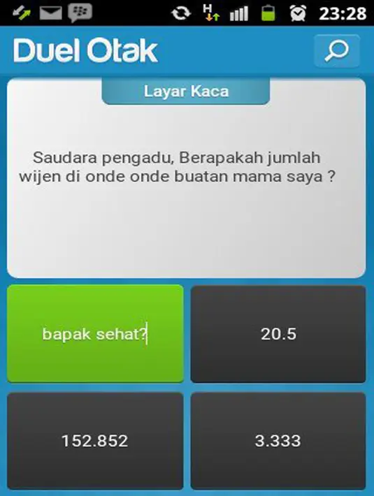 Berapa jumlah wijen? (bidhuan.com)