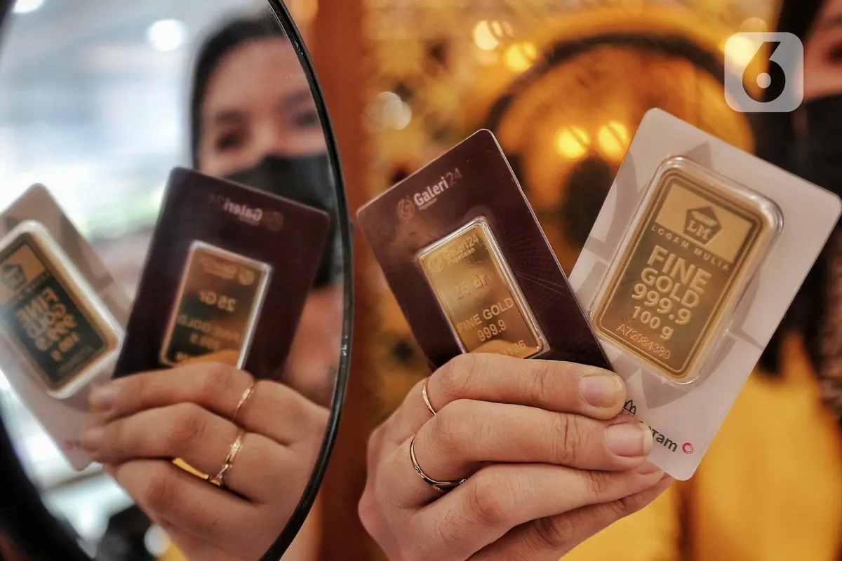 Harga Emas Antam Naik Tipis Hari Ini 13 September 2022