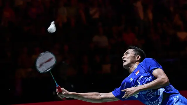 Jonatan Christie Tumbang di Perempat Final Kejuaraan Dunia Bulu Tangkis 2019