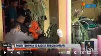 Warga di Jalan Serayu, Kelurahan Bunulrejo, Malang, Jawa Timur digegerkan dengan kasus pembunuhan disertai mutilasi pada Sabtu 30 Desember 2023. Pelaku dan korban merupakan pasangan suami istri. (YouTube Liputan6)