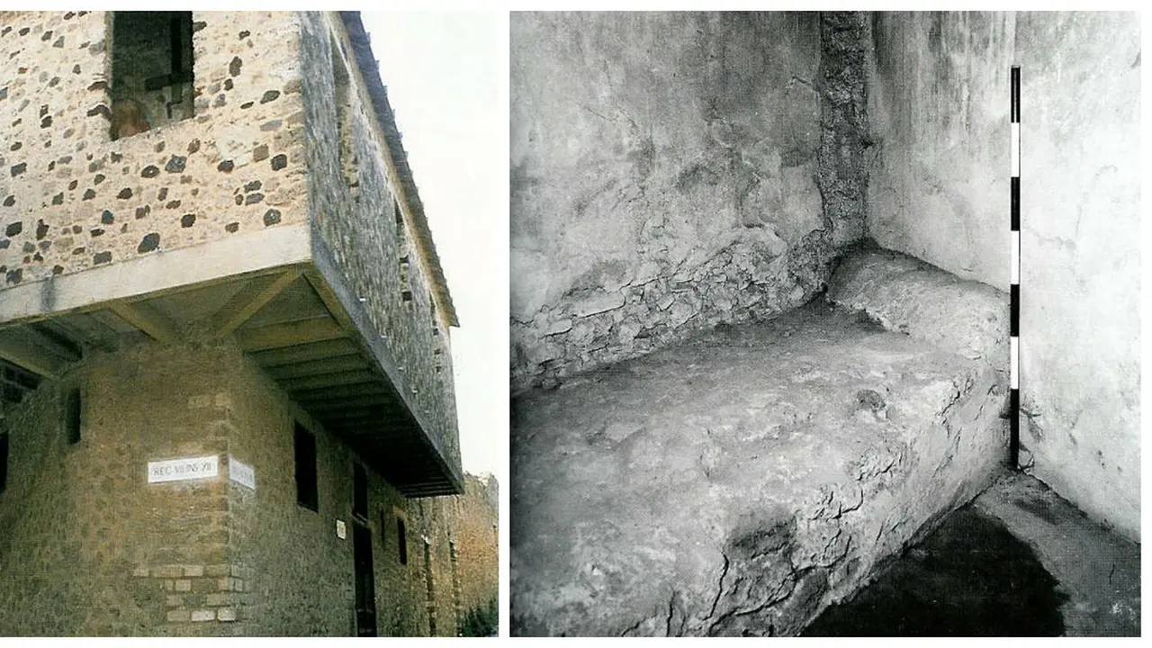 Situs Lupanare di Pompeii, kota yang hancur akibat erupsi Gunung Vesuvius
