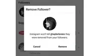 Fitur Remove Follower di Instagram. (Foto: The Verge)