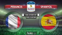 Pertandingan persahabatan Perancis vs Spanyol (Bola.com/Dody Iryawan)