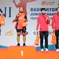 Pebulu tangkis tunggal putri Indonesia Mutiara Ayu Puspitasari meraih gelar juara Badminton Asia Junior Championships 2023. Dia mengalahkan&nbsp;Kim Min Ji dari Korea Selatan 21-11 dan 21-17 pada laga final di&nbsp;GOR Amongraga, Yogyakarta, Minggu (16/7) petang WIB. (foto: PBSI)
&nbsp;
&nbsp;