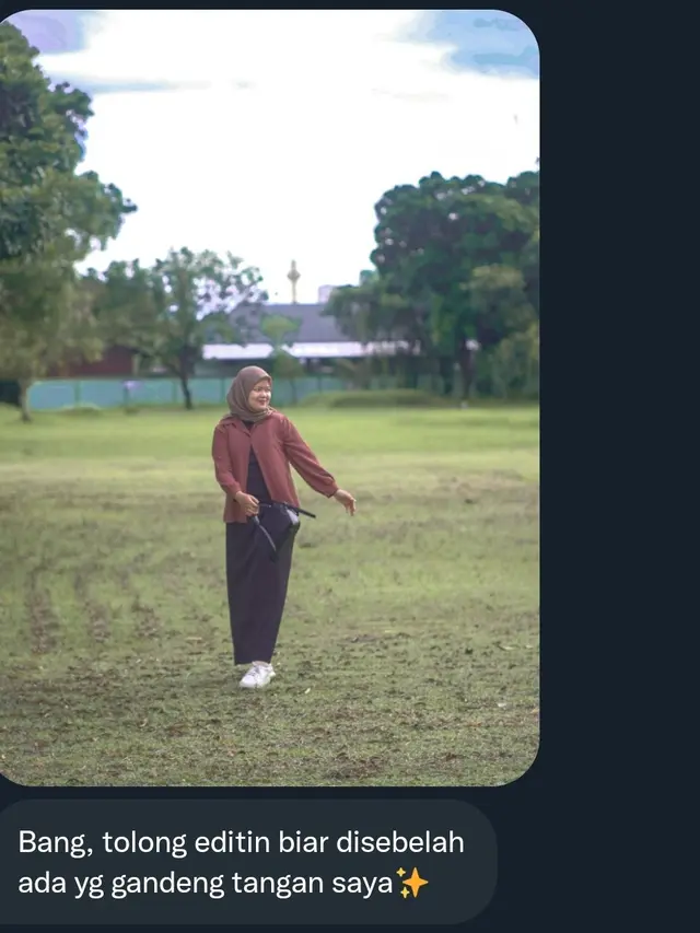 Wanita Ini Minta Fotonya Diedit Agar Ada Gandengannya, 7 Hasilnya Bikin Geleng Kepala