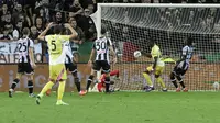 Pertandingan antara Juventus kontra Udinese di ajang Liga Italia 2024/2025 yang berlangsung hari Minggu (03/11/2024) dini hari WIB. (ANDREA PATTARO / AFP)