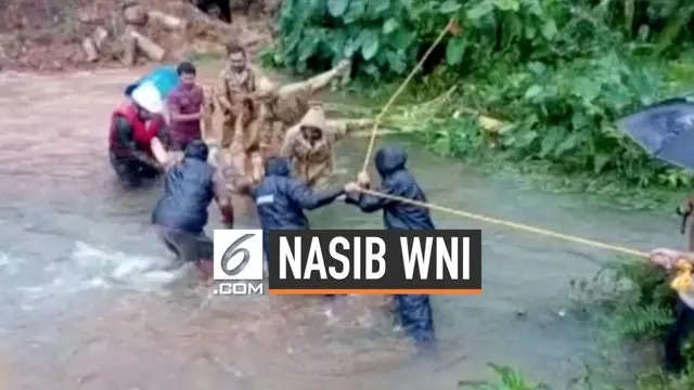 Ratusan orang menjadi korban tewas dari banjir besar yang melanda wilayah selatan india. Kemenlu RI memastikan diantara korban tewas tidak ditemukan WNI.