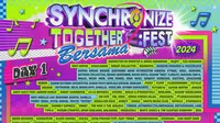 Poster Lineup Synchronize Festival 2024. (dok. Synchronize Festival)