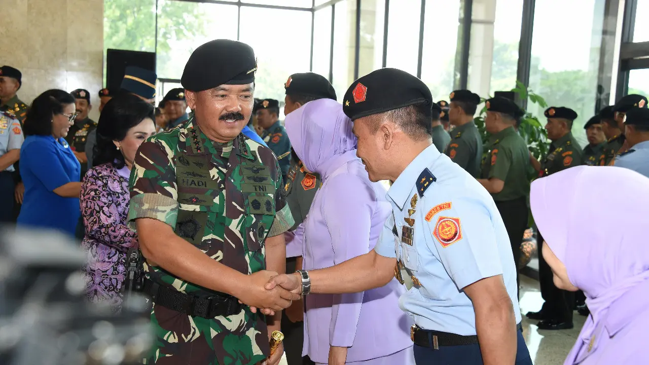 13 Pati TNI Naik Pangkat