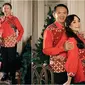 Gaya keluarga Ahok dan Puput Nastiti di perayaan Natal 2023. (Sumber: Instagram/btpnd)
