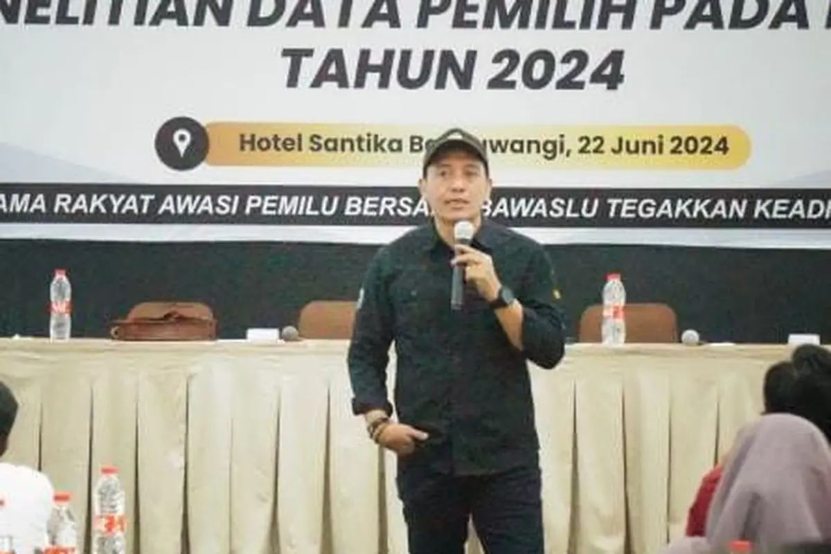 Kordinator Divisi Pencegahan, Parmas dan Humas Bawaslu Banyuwangi, Khomisa Indra Kurniawan  (Istimewa)