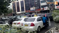 Lampu Lalu Lintas Mati, Arah Jl Sabang Jakarta Macet 1 Km