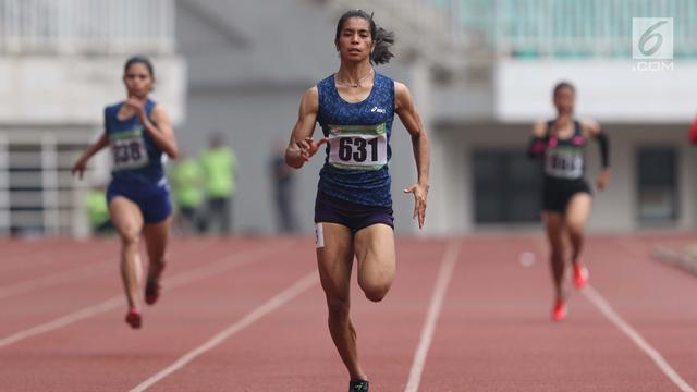 Alvin Tehupeiory Kuasai Kelas Lari 200 Meter Senior Putri