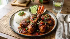 Resep Ayam Goreng Bumbu Rujak, Gurih Pedas dan Kaya Rempah