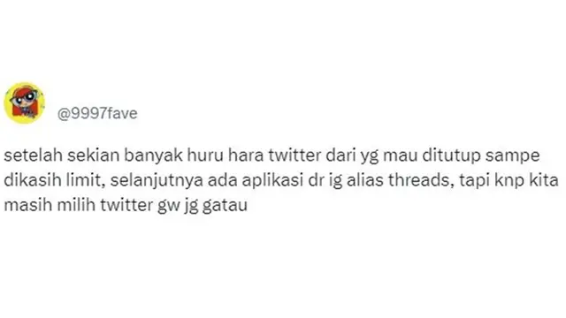 8 Cuitan Netizen Soal Aplikasi Threads Instagram Pesaing Twitter, Sudah Download?