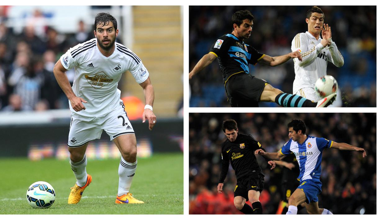 Jordi Amat yang sarat akan pengalaman bersama klub top eropa akan menjadi keuntungan besar apabila dirinya bisa membela timnas Indonesia. (AFP)