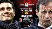 AC Milan vs Juventus (Liputan6.com/Abdillah)