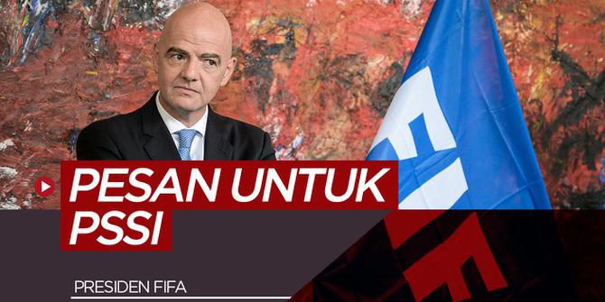 VIDEO: Pesan Presiden FIFA untuk Kongres PSSI dan Sepakbola Indonesia