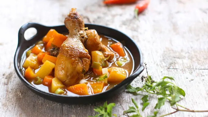 kari ayam kentang wortel