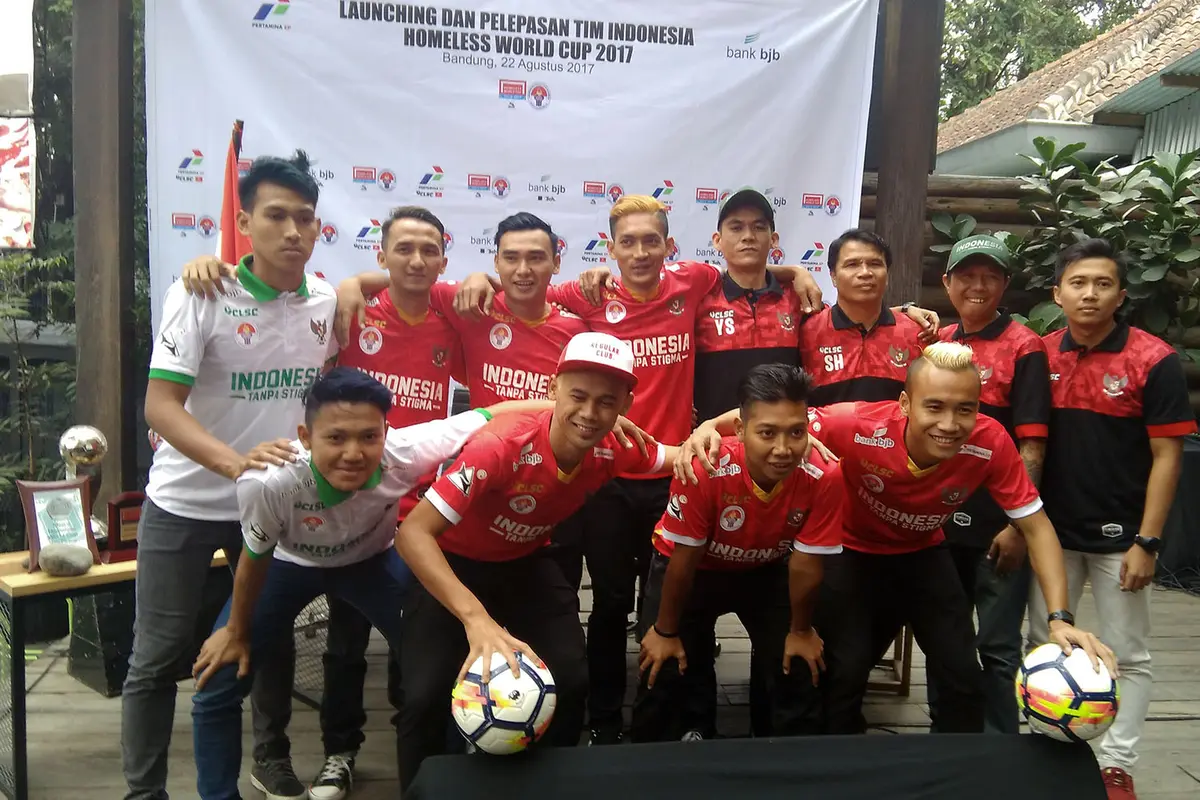 Tim Indonesia di Homeless World Cup (HWC) 2017