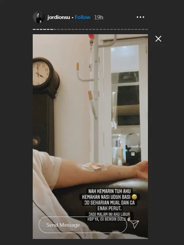 Jordi Onsu Keracunan Nasi Uduk