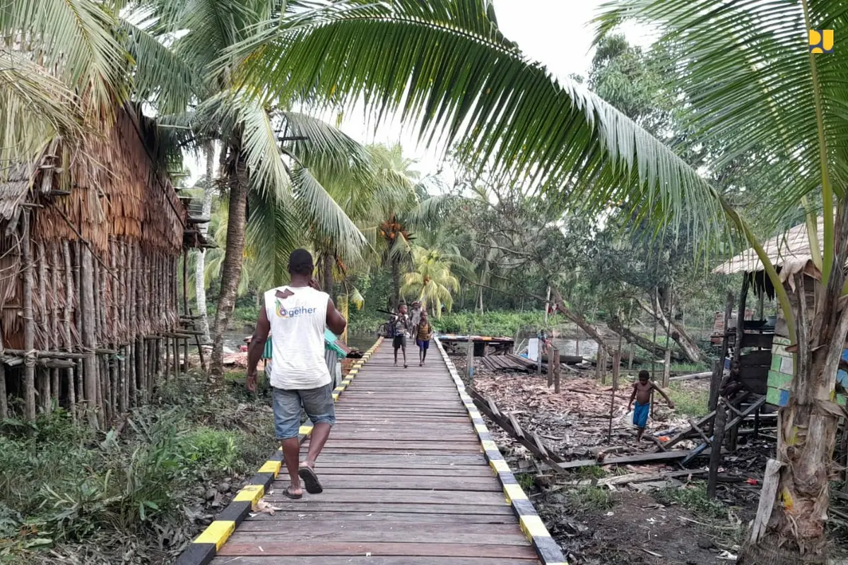 Program Padat Karya Kementerian PUPR diperluas hingga ke Papua