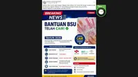 Cek Fakta: Tidak Benar Klaim Pendaftaran BSU Rp 25 Juta per Penerima