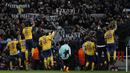8. Juventus - Lolos ke babak perempat final setelah menang agregat 4-3 atas Tottenham. (AFP/Adrian Dennis)