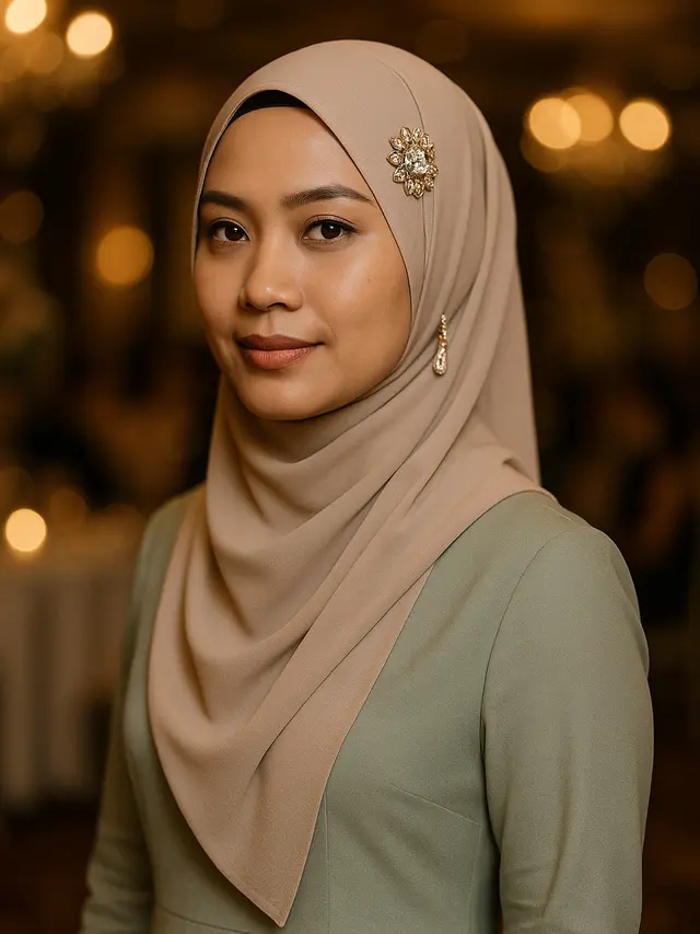 Hijab Style untuk Kondangan dan Party Malam (Foto: ChatGPT)
