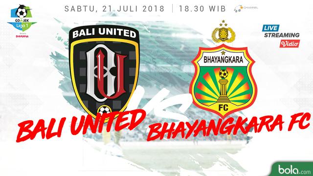 Bali United Vs Bhayangkara FC