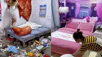 Viral Wanita Ini Ubah Kamar yang Penuh Sampah Jadi Bak Hotel, Bikin Takjub (Sumber: TikTok/@asepsy1)