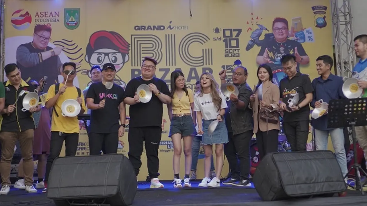 Pembukaan festival kuliner Batam yang diselenggarakan Bigguytravels untuk membangkitkan UMKM.
