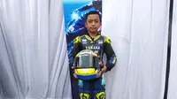 Pembalap asal Yogyakarta ini memiliki nama Nicky Hayden yang mengingatkan publik pada pembalap MotoGP asal Amerika Serikat (Liputan6.com/Windi Wicaksono)