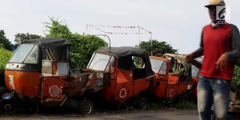 Nasib Bajaj Oranye, Moda Transportasi yang Tergerus Zaman