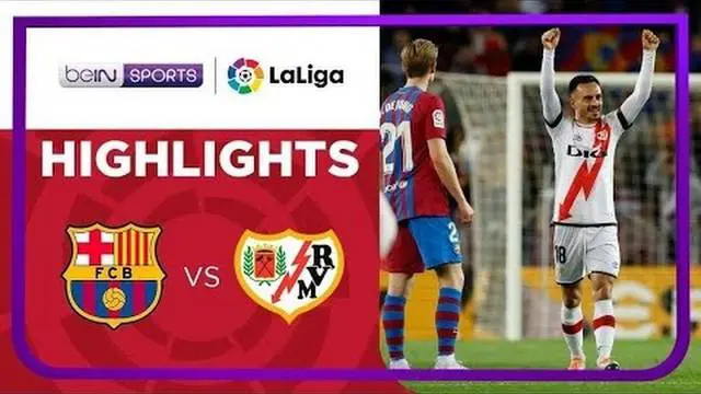 Berita video highlights Liga Spanyol (LaLiga) 2021/2022 antara Barcelona melawan Rayo Vallecano di Camp Nou yang berakhir dengan skor 0-1, Senin (25/4/2022) dinihari WIB.