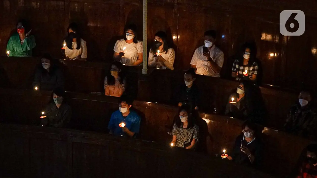 FOTO: Ibadah Malam Natal di Gereja Immanuel Jakarta