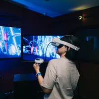 Karya seni dengan konsep virtual reality dihadirkan di Art Multiverse (A3000 Kemang)