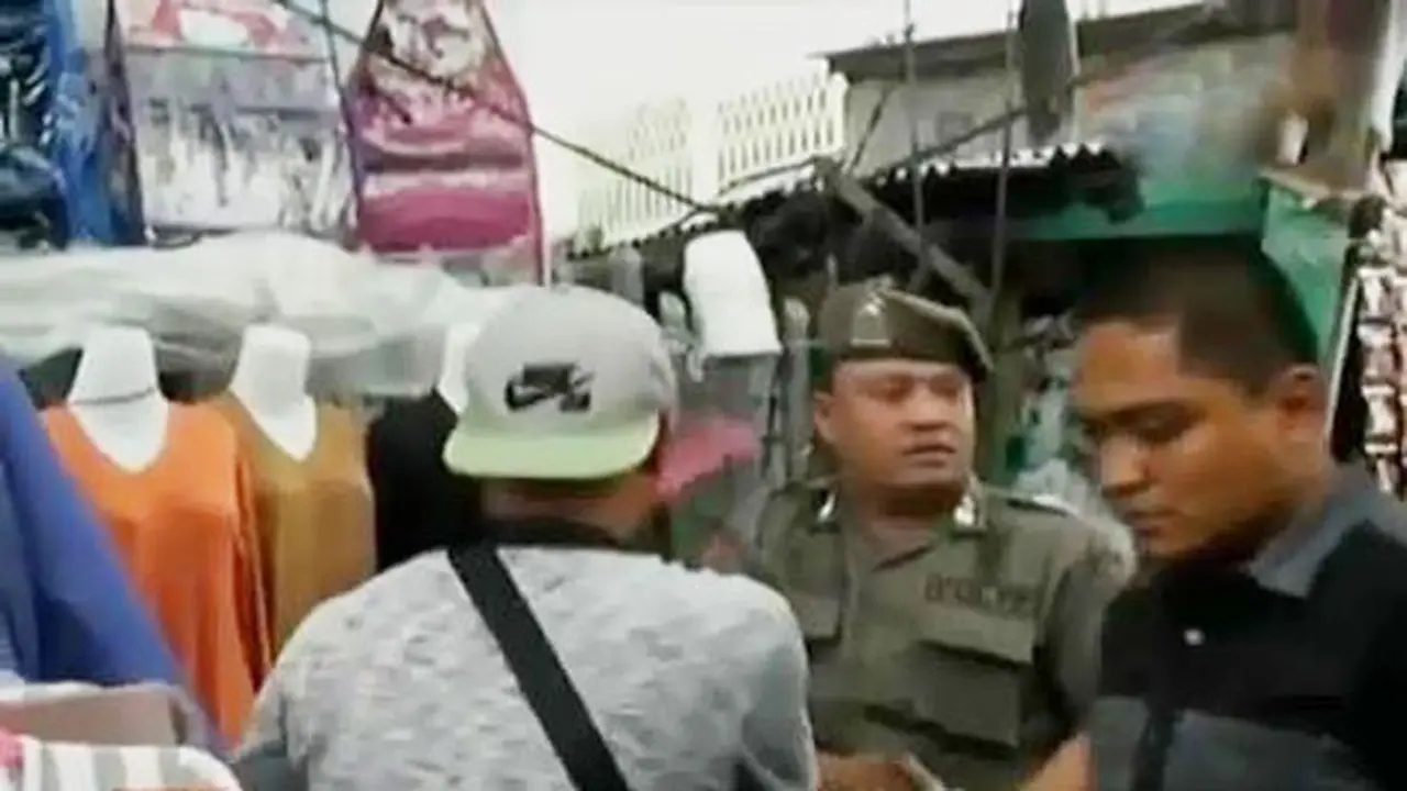 Razia PKL Tanah Abang