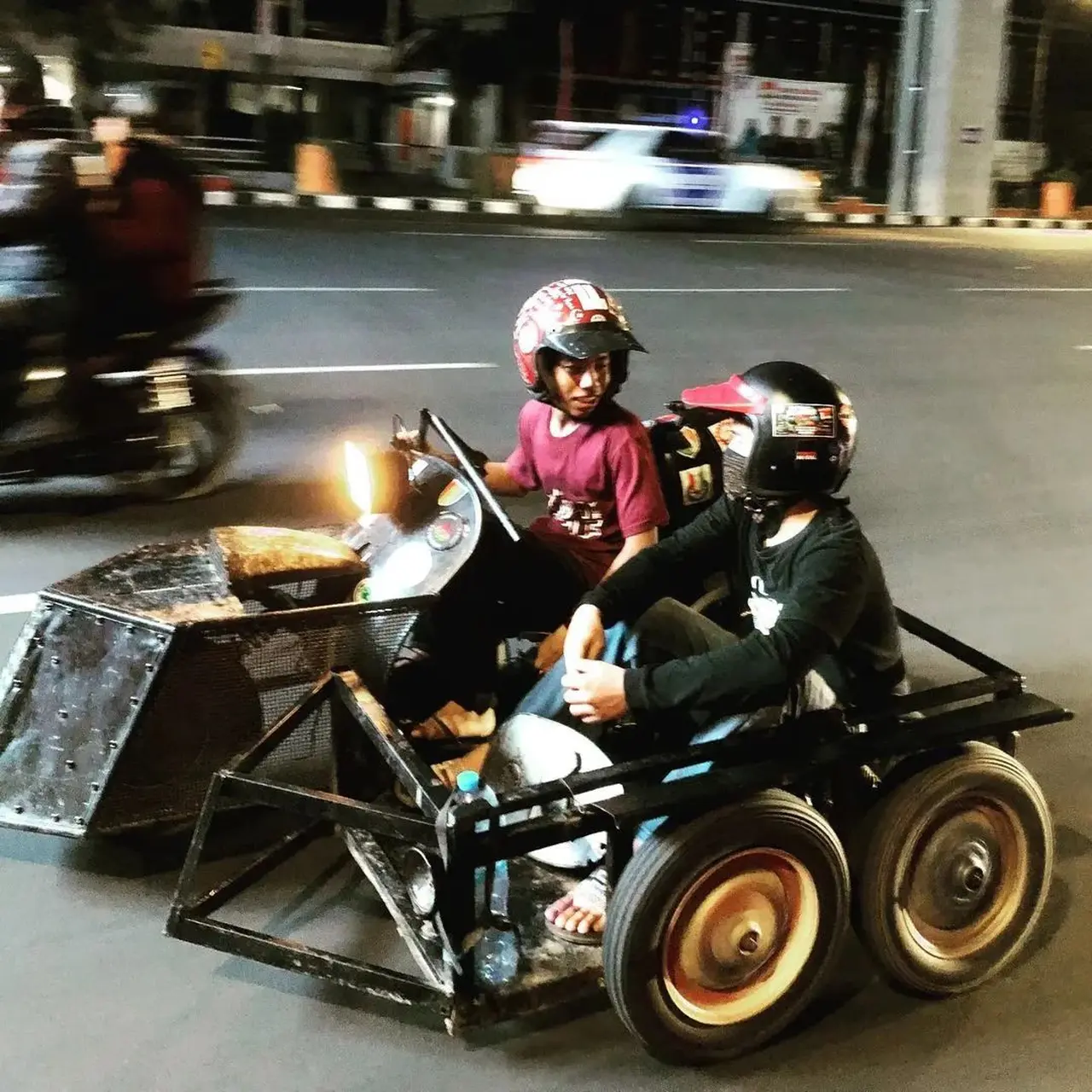 10 Potret Modifikasi Vespa Siap Tempur, Bentuknya Keren Serupa Tank