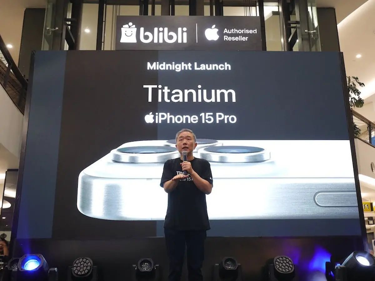Peluncuran iPhone 15 Series di Indonesia pada 27 Oktober 2023 Disambut  Antusias Penggemar - Tekno Liputan6.com