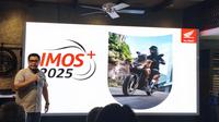 Astra Honda Motor di IMOS 2025, menghadirkan delapan zona pengalaman bagi PENGUNJUNG  (Muhamad Ridwan/Liputan6.com).