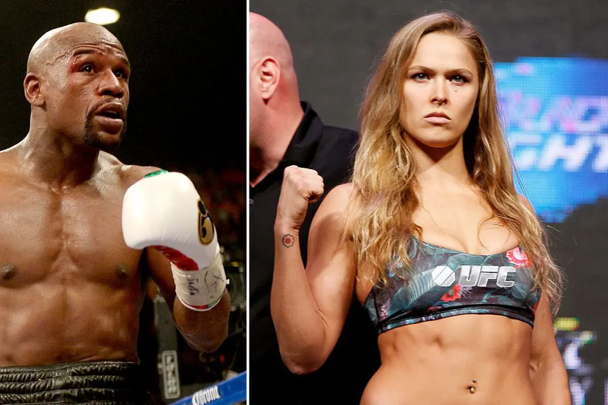 Ronda Rousey - Floyd Mayweather Jr (Fox Sports)