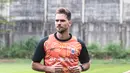 Pemain asing baru Persija Jakarta, Paulo Ricardo pada sesi latihan i Persija Training Ground, Depok, pada Senin (2/2/2026) sore WIB sebagai persiapan untuk melawan Arema FC. (Bola.com/Nur Iman Ali)