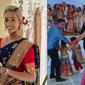 Kimmy Jayanti pakai baju India saat hadiri pernikahan saudara. (Sumber: Instagram/kimmyjayanti)