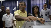 Mantan presiden Maladewa Mohamed Nasheed. (Reuters)